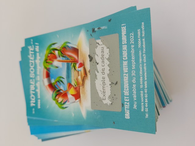 La composition de nos encres vous garantissent un grattage souple mais pas fragile ! La composition de nos encres vous garantissent un grattage souple mais pas fragile !